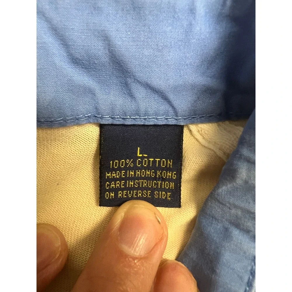 Colours Alexander Julian Mens Vintage 90s Striped Polo Shirt Large Preppy - Picture 5 of 9